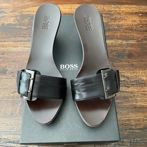 Hugo Boss sandals size 8 - Picture 1 of 8